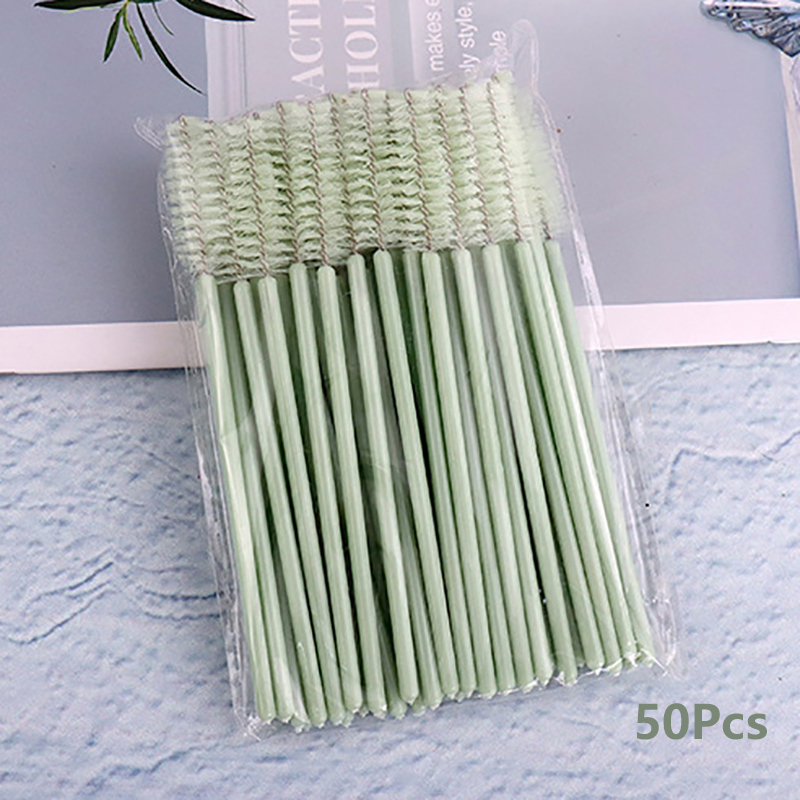 Beauty Makeup Brands - 100Pcs Eyelash Brushes Makeup Brushes Disposable