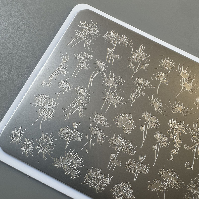 Nail Art Stamping Kit - XMQ NAIL ART STAMPING PLATES ROSE