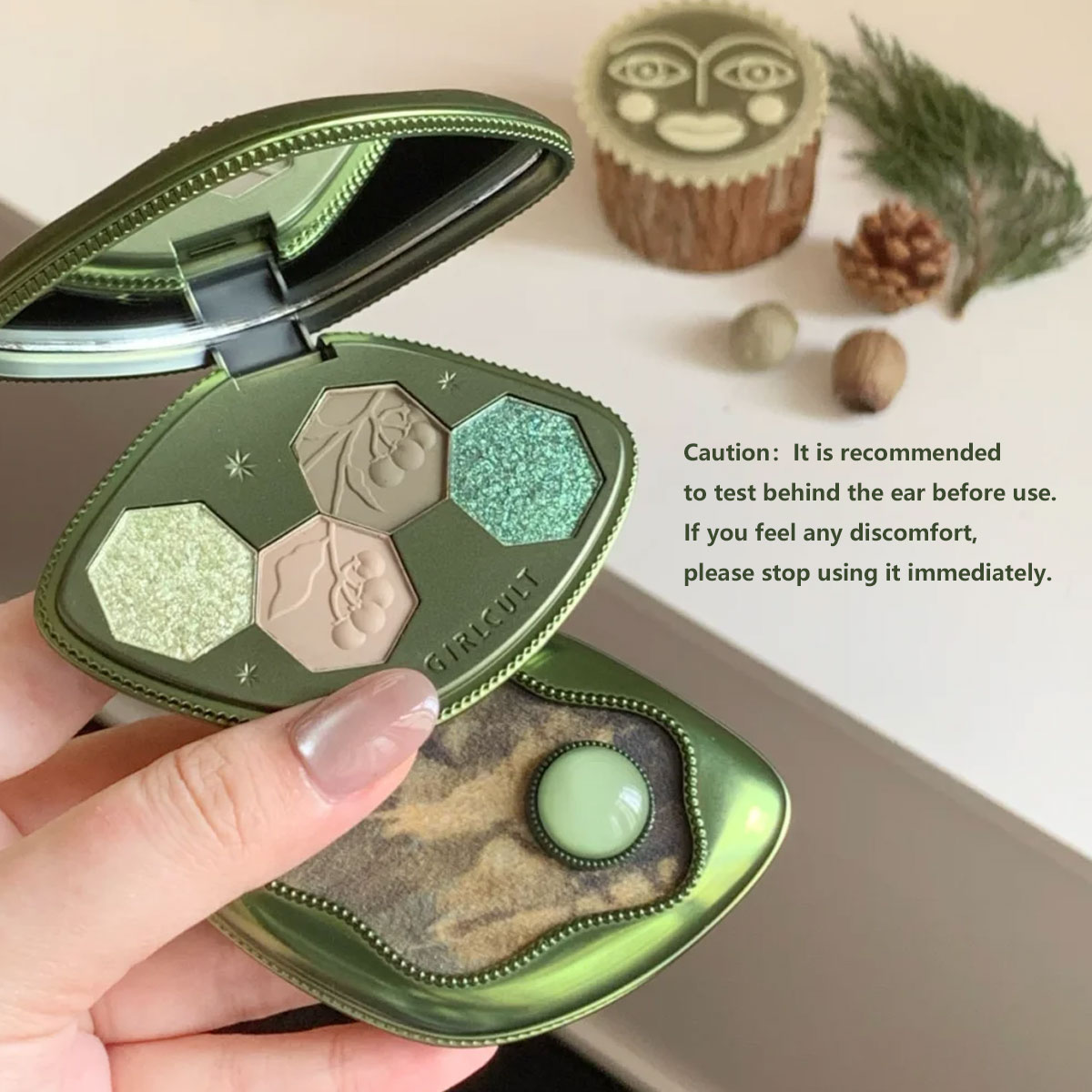 Girlcult Hallucination Eyeshad - Eyeshadow Glitter Pigment recension och pris