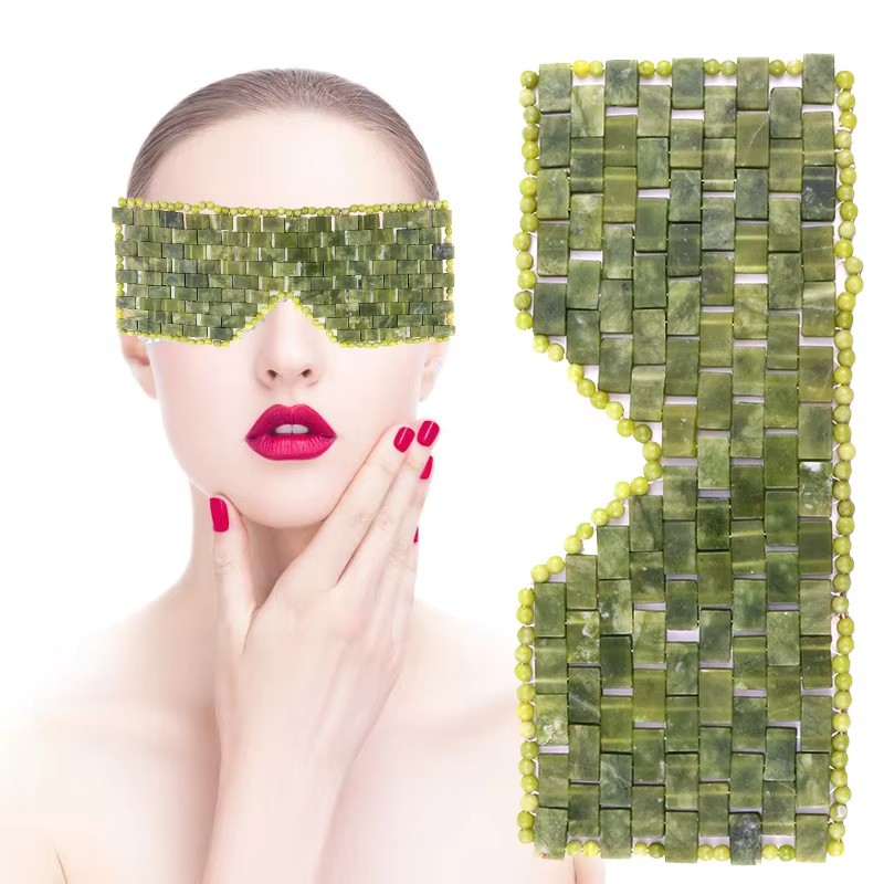 Jade Eye Mask Facial Massager  - Jade Roller Gua Sha recension och pris
