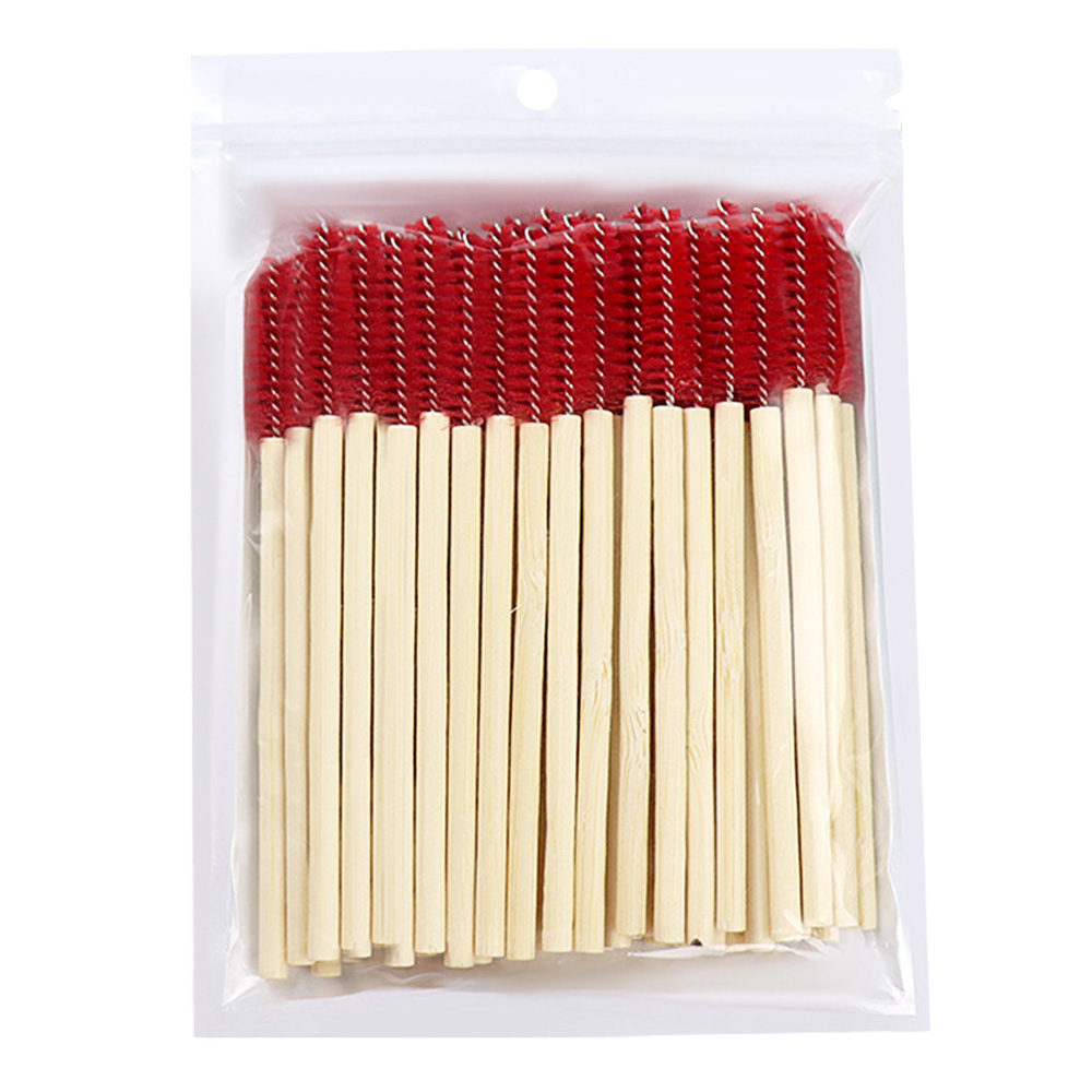 50Pcs Bamboo Handle Eyelash Br - Beauty Makeup Brands recension och pris