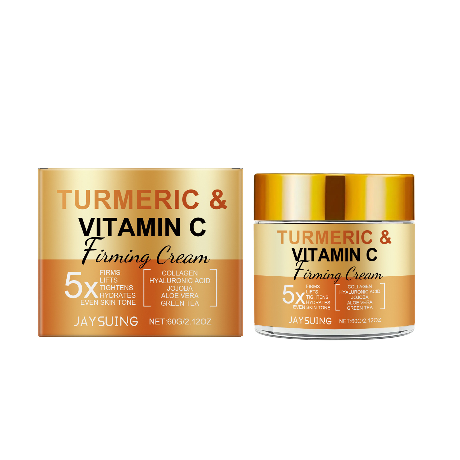 Turmeric Vitamin C Firming Fac - Beauty Glazed Makeup recension och pris