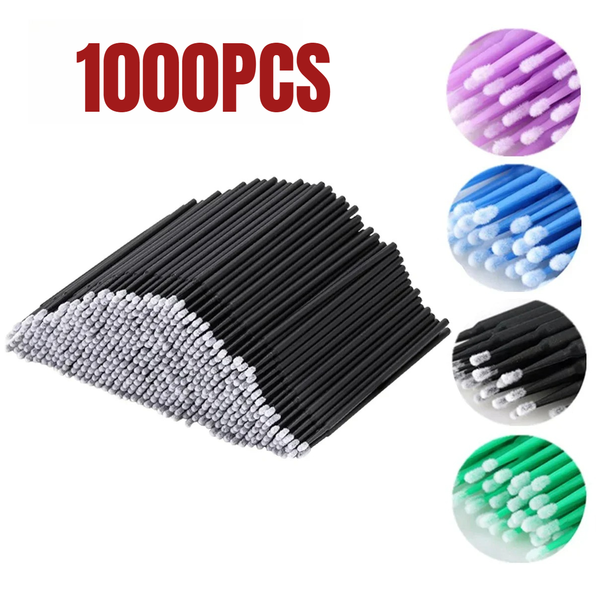 1000/500PCS Eyelash Cleaning B - Beauty With Makeup recension och pris
