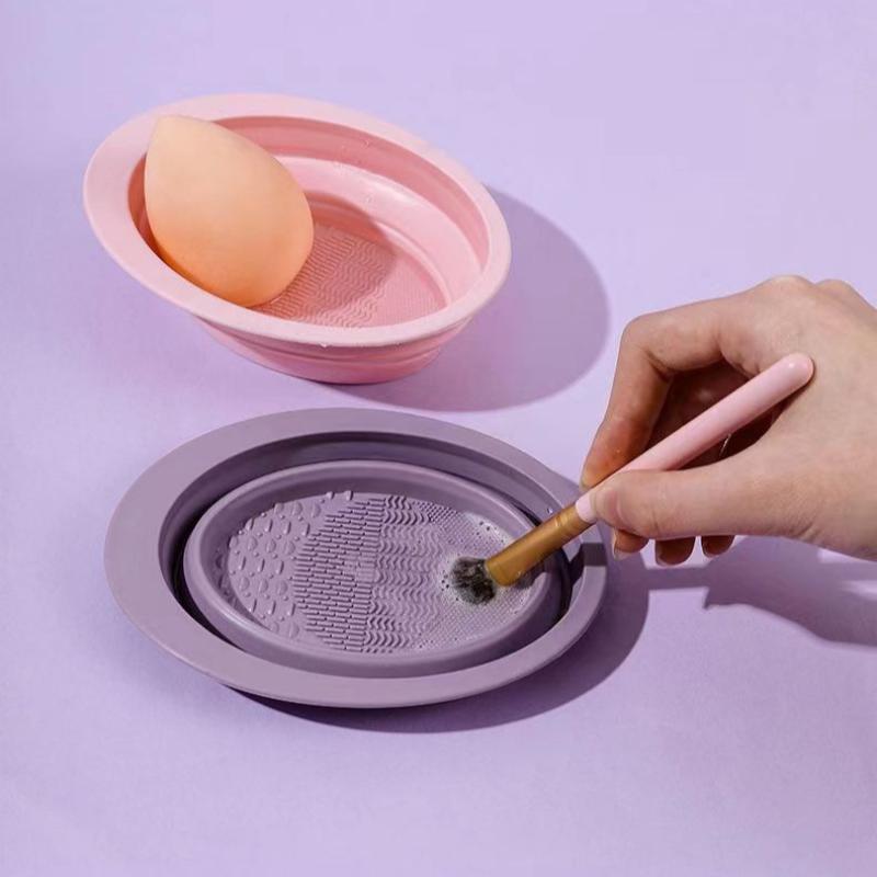 Folding Powder Puff Cleaning B - Beauty Makeup Brands recension och pris