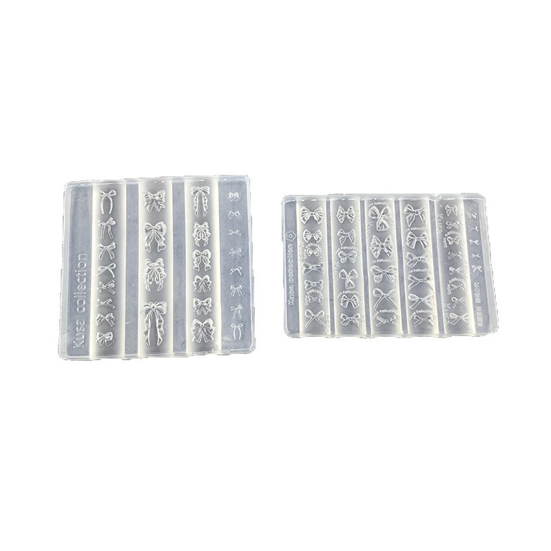 1Pc 3D Bowknot Silicone Nail M - Nail Art Stamping Kit recension och pris