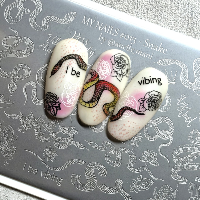 XMQ NAIL ART STAMPING PLATES S - Nail Art Stamping Kit recension och pris