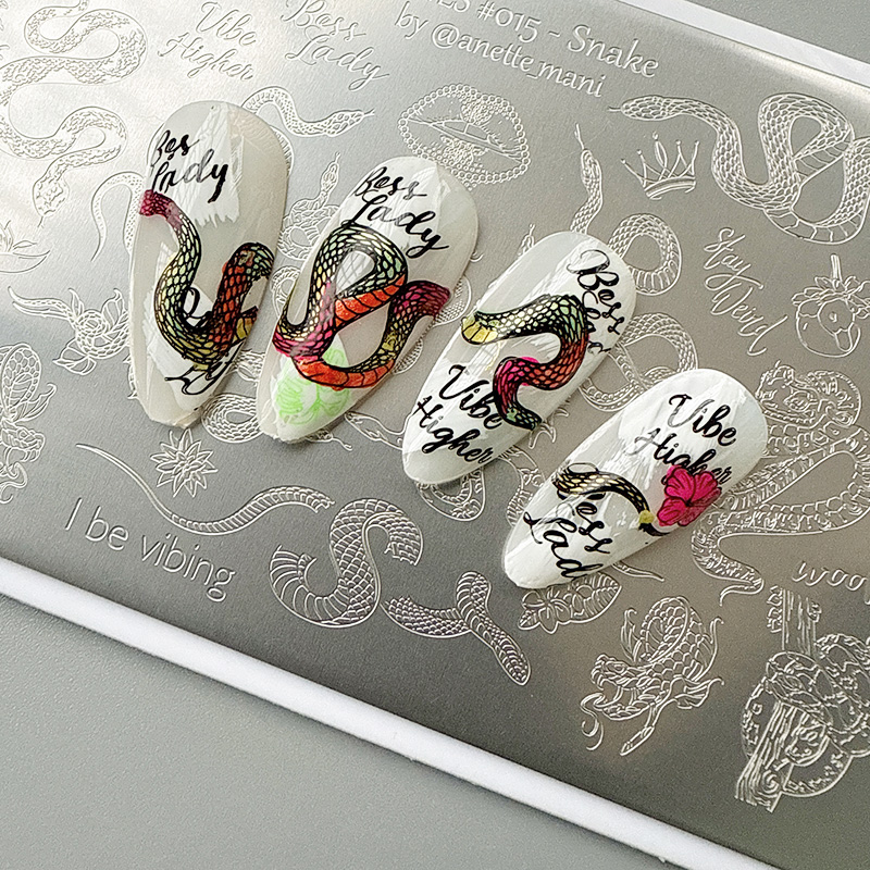 XMQ NAIL ART STAMPING PLATES S - Nail Art Stamping Kit recension och pris