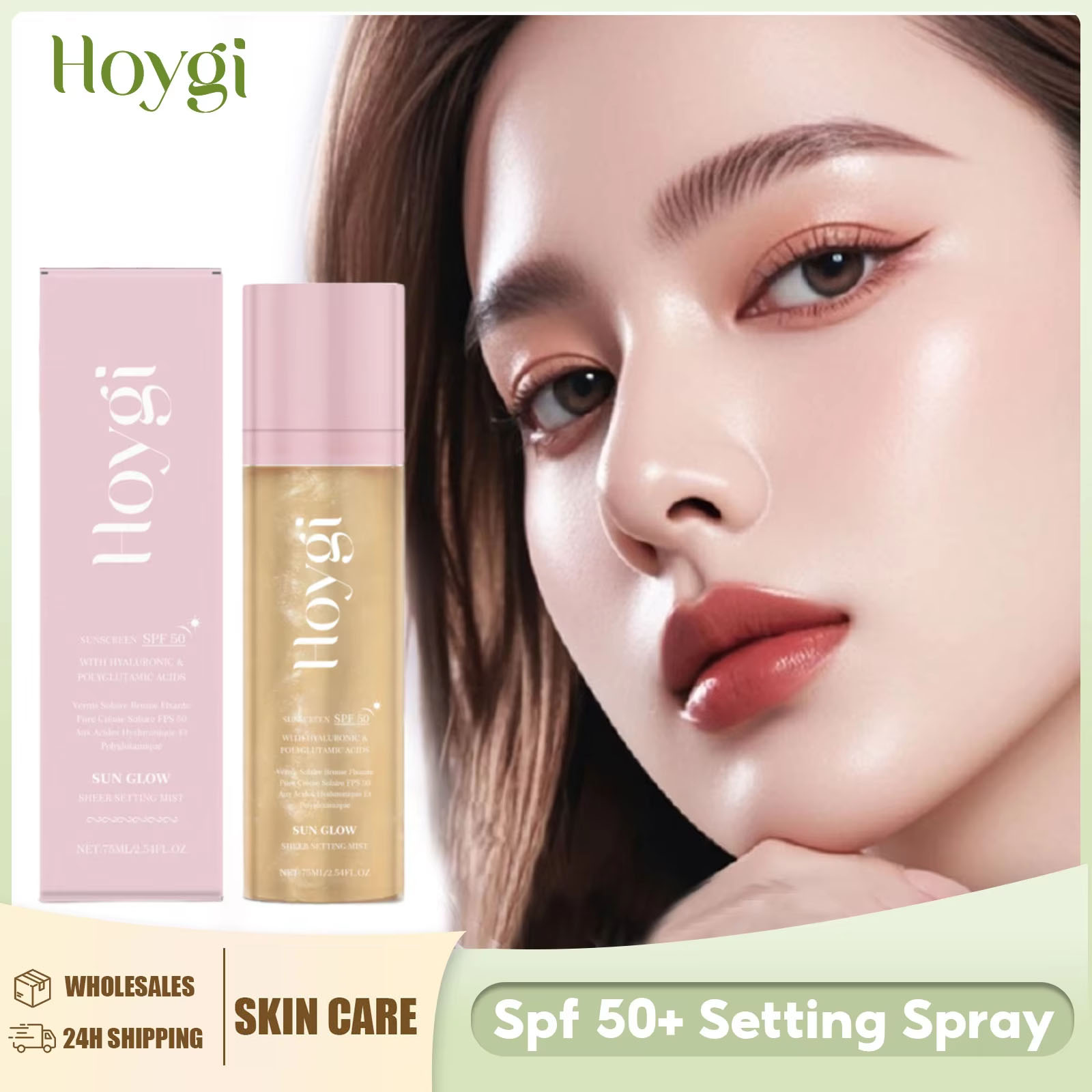 Hoygi Spf 50+ Setting Spray Oi - Beauty Makeup Fixer recension och pris