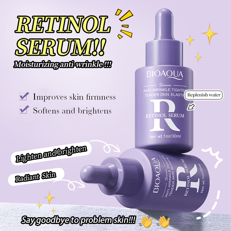 1/3pcs BIOAQUA Vitamin C Retin - The Ordinary Serum Hyaluronic Acid recension och pris