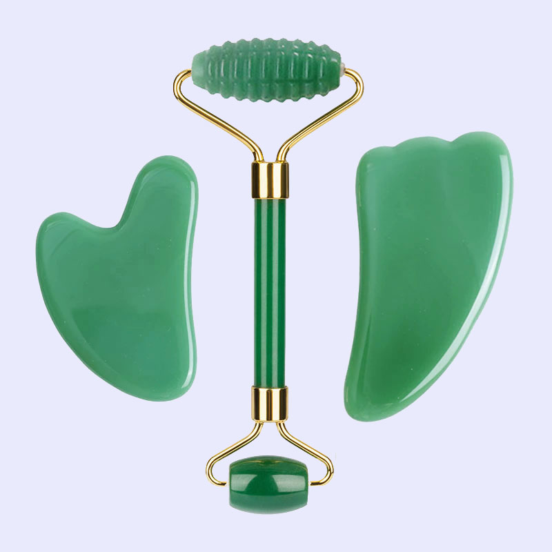 Aventurine Jade Roller Massage - Jade Roller Gua Sha recension och pris