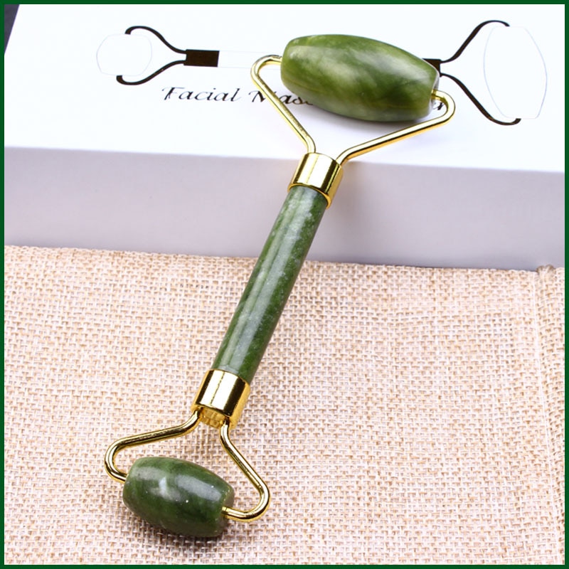 Skin Care Quartz Stone Natural - Jade Roller Gua Sha recension och pris
