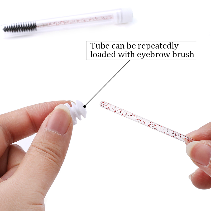 100PCS Disposable Eyelash Brus - Beauty Makeup Youtube recension och pris