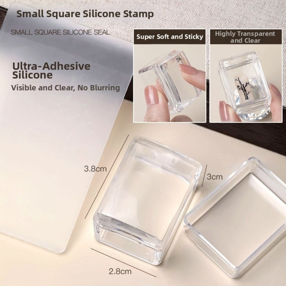 New Transparent Nail Art Stamp - Nail Art Stamping Kit recension och pris