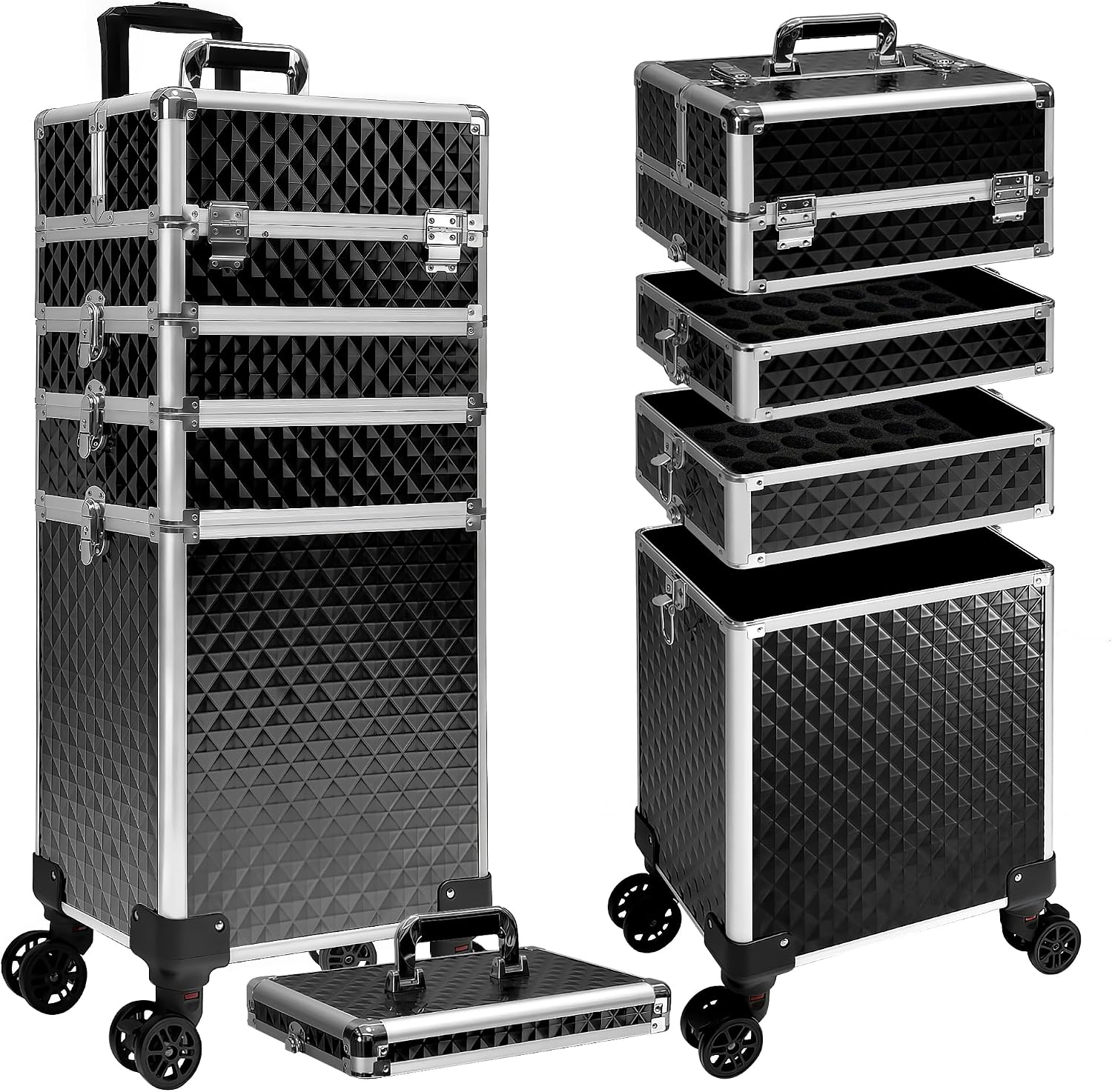 Rolling Makeup Train Case, Cos - Beauty With Makeup recension och pris