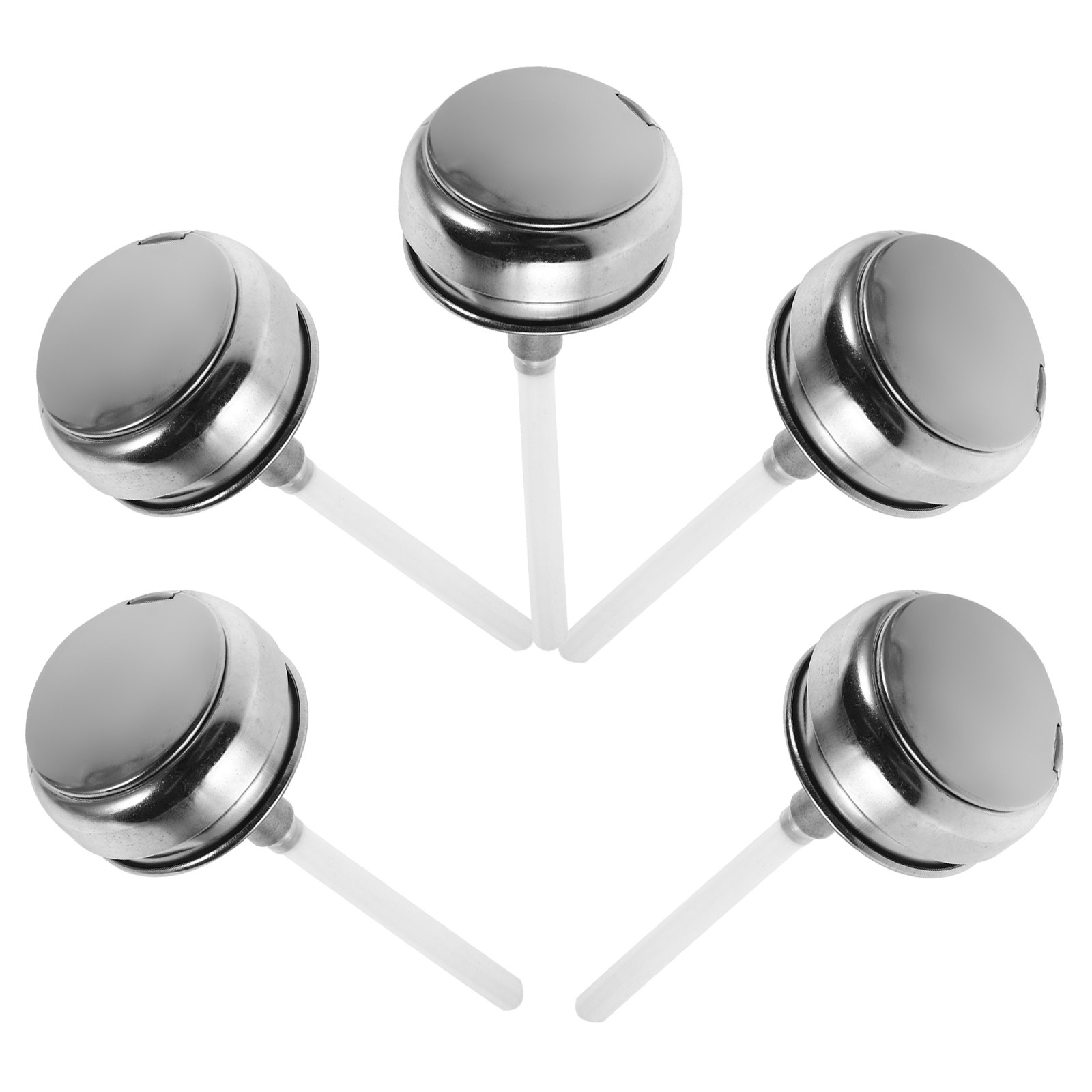 5Pcs Stainless Steel Aluminum  - Beauty With Makeup recension och pris