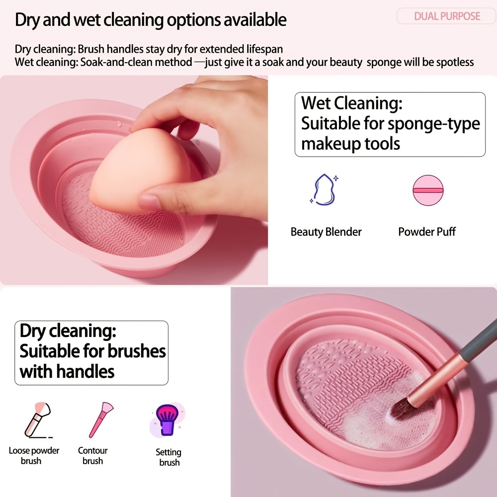 Foldable Silicone Makeup Brush - Beauty Makeup Brands recension och pris
