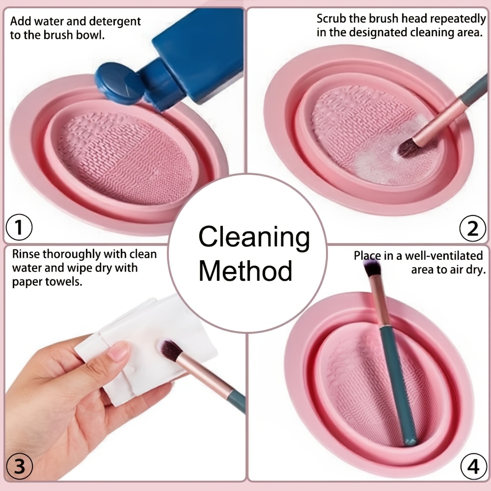 Foldable Silicone Makeup Brush - Beauty Makeup Brands recension och pris