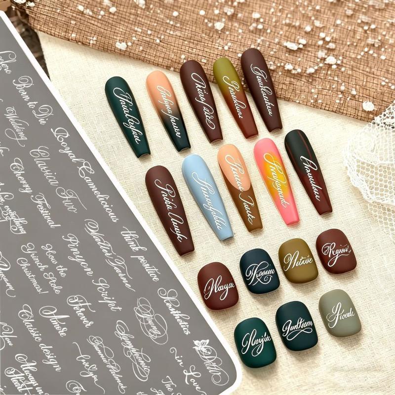 New··Special Flower English Al - Nail Art Stamping Kit recension och pris