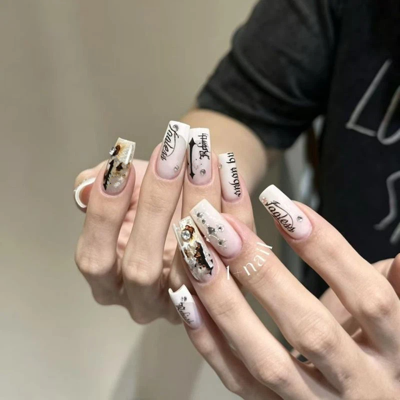 New··Special Flower English Al - Nail Art Stamping Kit recension och pris