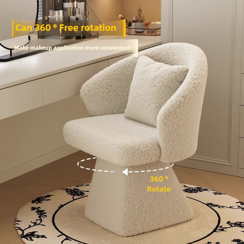Dressing Table Chair, Rotatabl - Beauty With Makeup recension och pris
