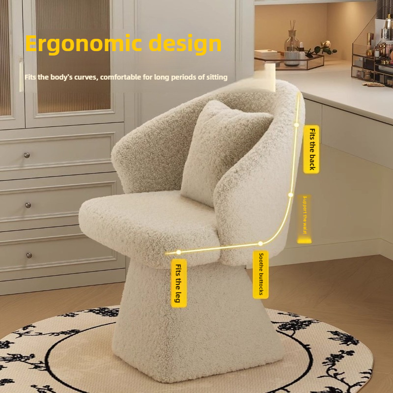 Dressing Table Chair, Rotatabl - Beauty With Makeup recension och pris
