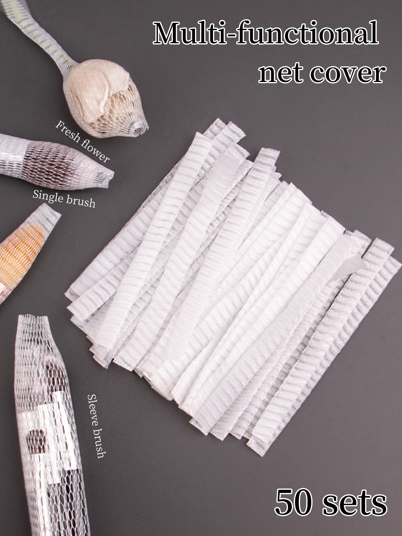 50PCS Makeup Brush Protective  - Beauty Makeup Kit recension och pris