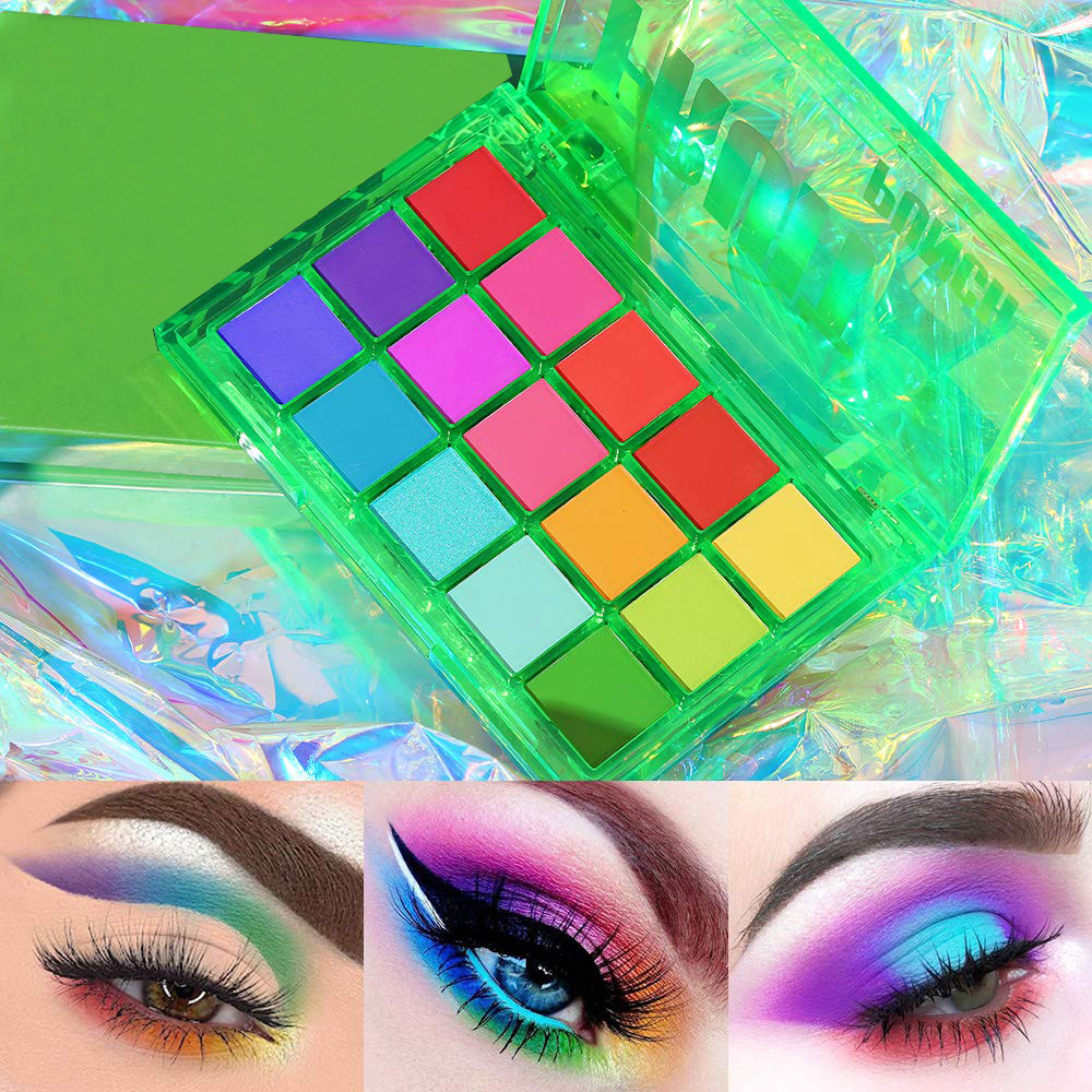 15 Colors Eyeshadow Palette Se - Eyeshadow Glitter Pigment recension och pris