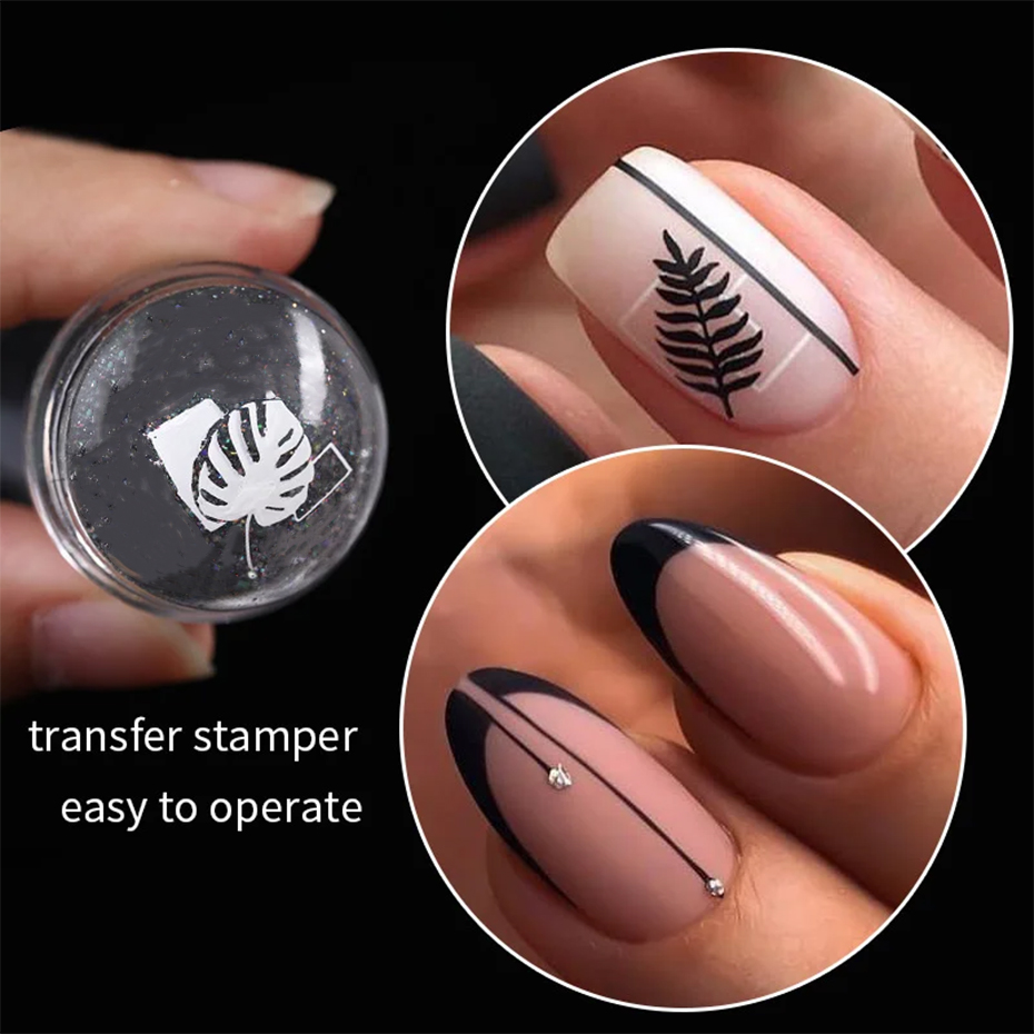 Nail Stamping Plates Pure Clea - Nail Art Stamping Kit recension och pris