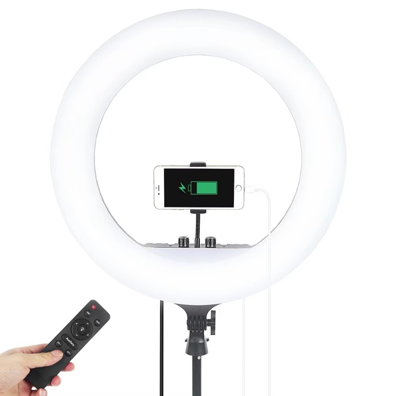 18 Inch Ring Light with Tripod - Beauty Makeup Video recension och pris