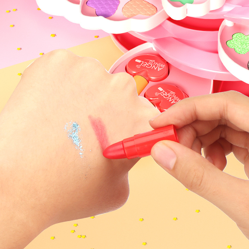 Makeup Box Rotating Opening Co - Beauty Makeup Kit For Kids recension och pris
