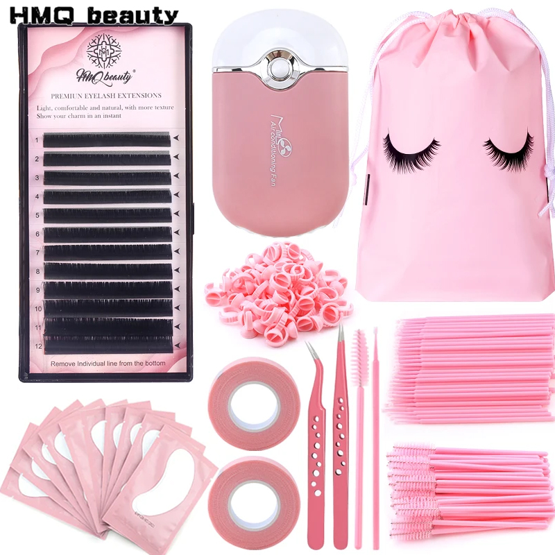 268PCS Eyelash Extensions Brus - Beauty Makeup Kit recension och pris