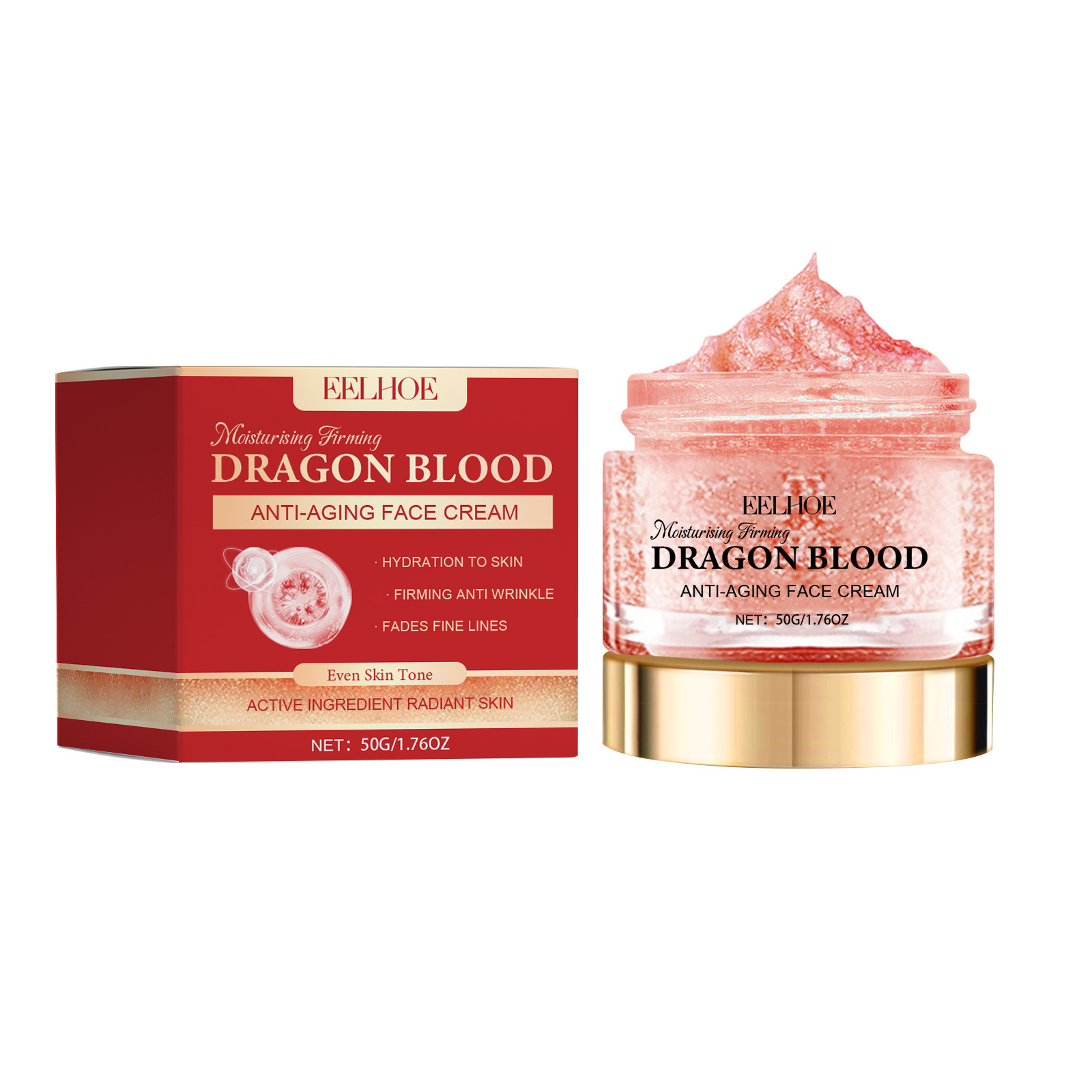 EELHOE Dragon Blood Face Cream - Beauty Glazed Makeup recension och pris