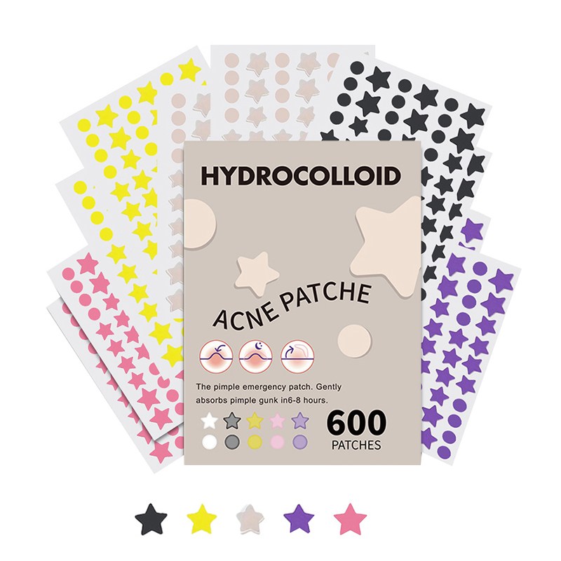 600Pcs/set Star Pimple Patch A - Beauty With Makeup recension och pris