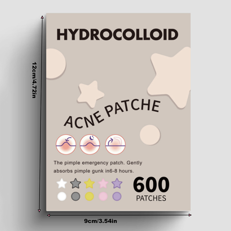 600Pcs/set Star Pimple Patch A - Beauty With Makeup recension och pris