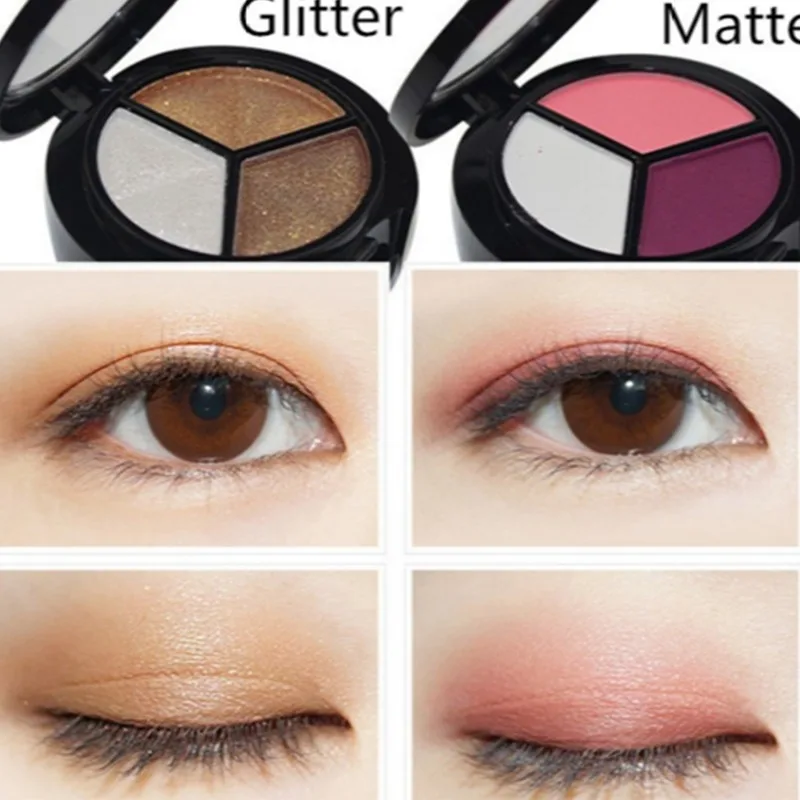 3 Colors Waterproof Glitter Ey - Eyeshadow Glitter Pigment recension och pris
