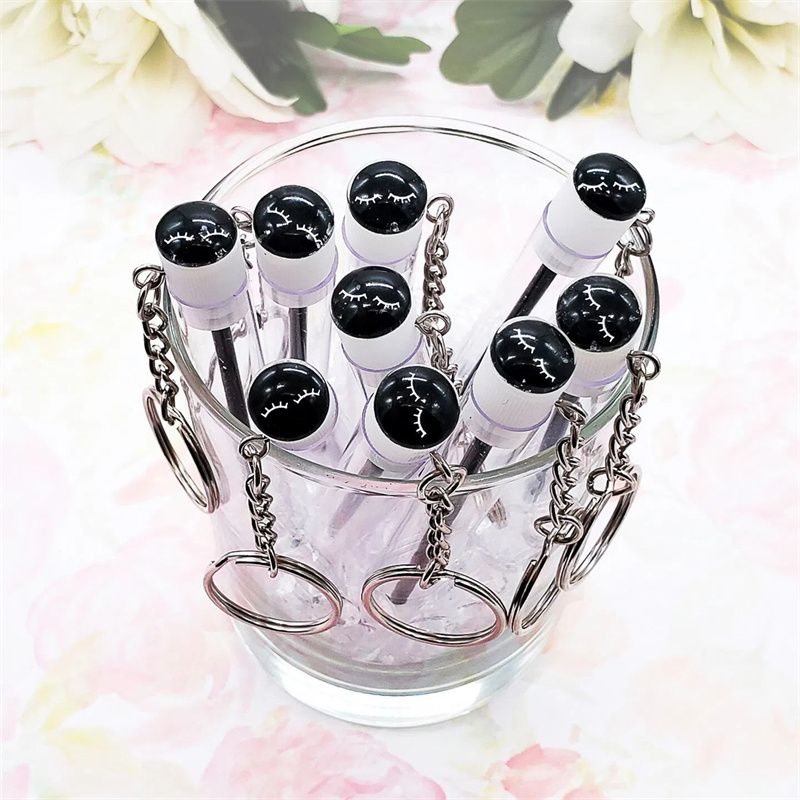 10Pcs Keychain Eyelash Spoolie - Beauty Makeup Youtube recension och pris