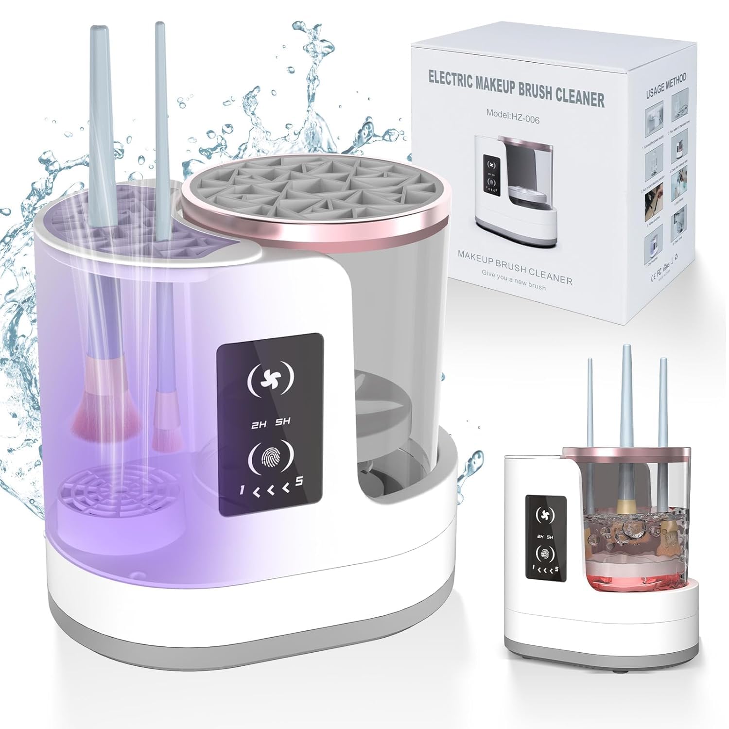 Automatic Rotating Makeup Brus - Beauty Makeup Brands recension och pris