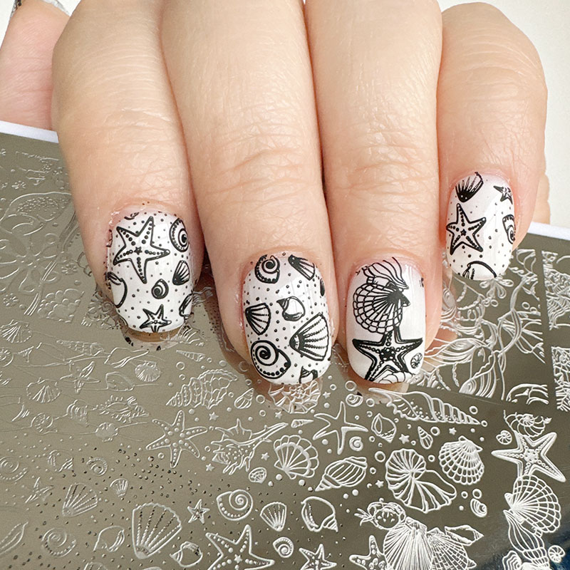 XMQ Nail ART STAMPING PLATES O - Nail Art Stamping Kit recension och pris