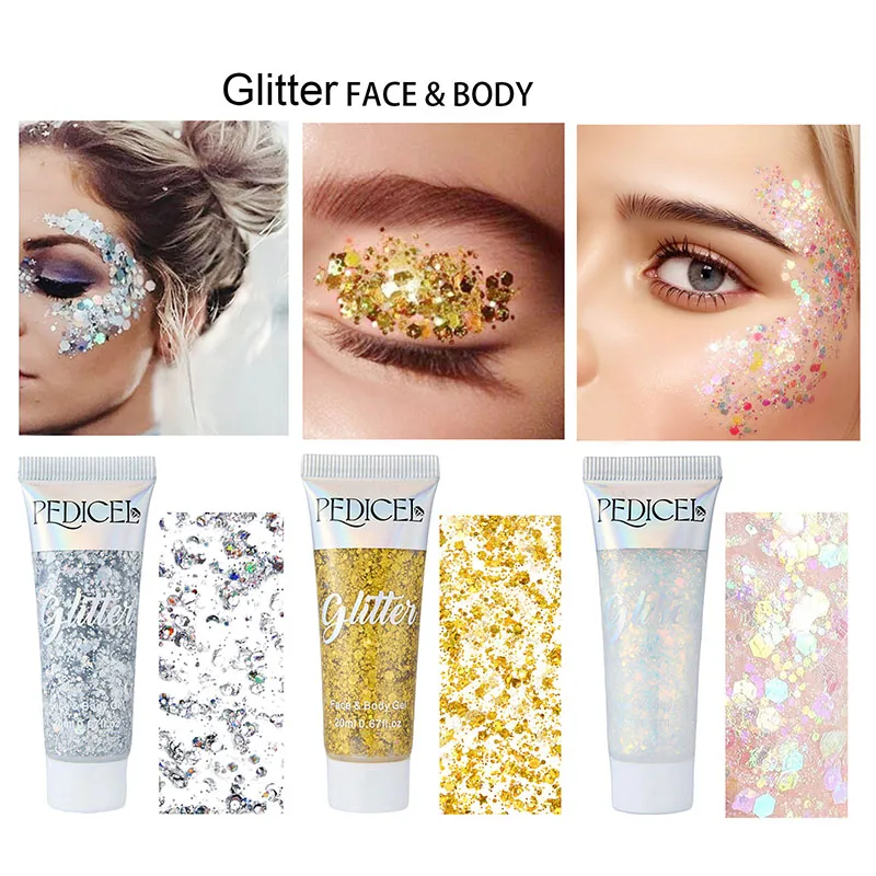 Face Glitter Gel Cream Jewels  - Eyeshadow Glitter Pigment recension och pris
