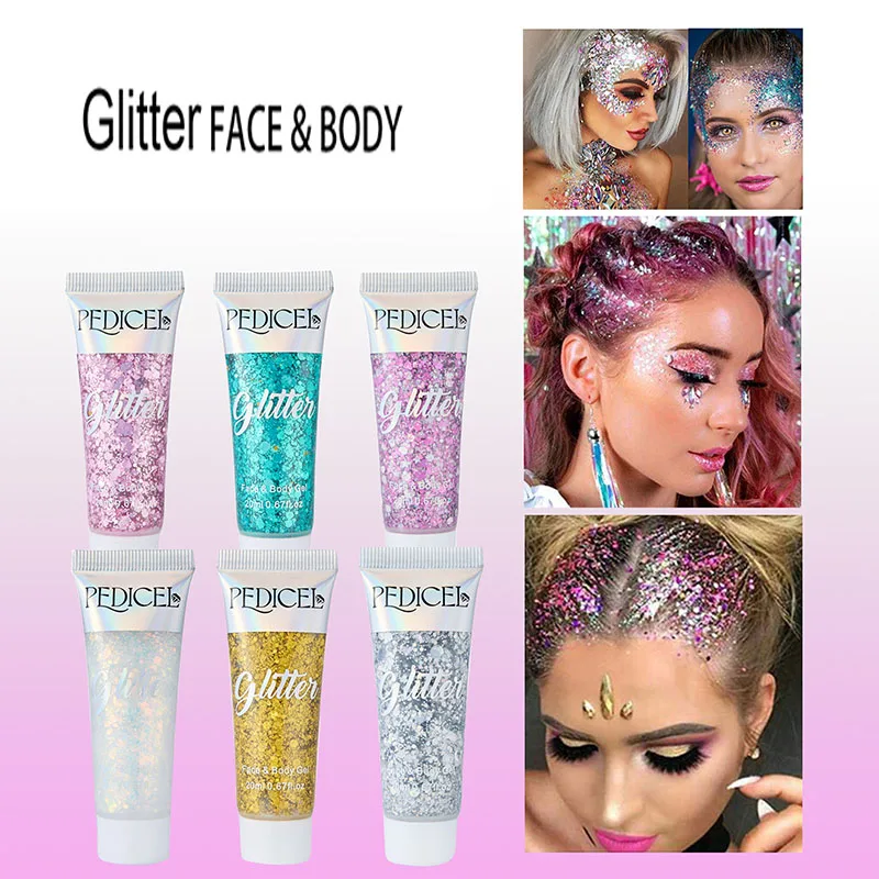 Face Glitter Gel Cream Jewels  - Eyeshadow Glitter Pigment recension och pris