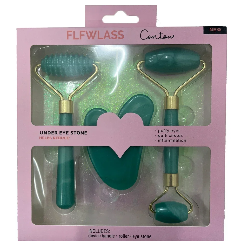 Resin Roller Massager for Face - Jade Roller Gua Sha recension och pris