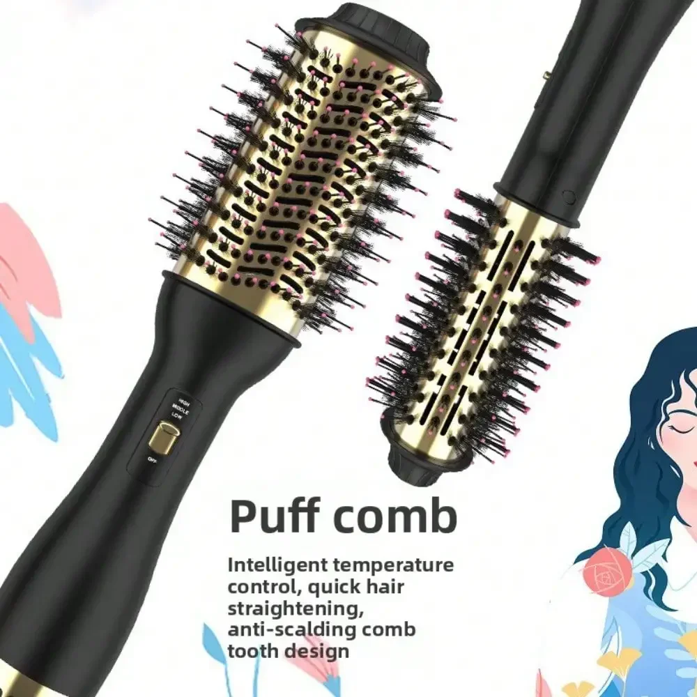 New 3-In-1 Hot Air Comb Roll S - Hair Straightener recension och pris