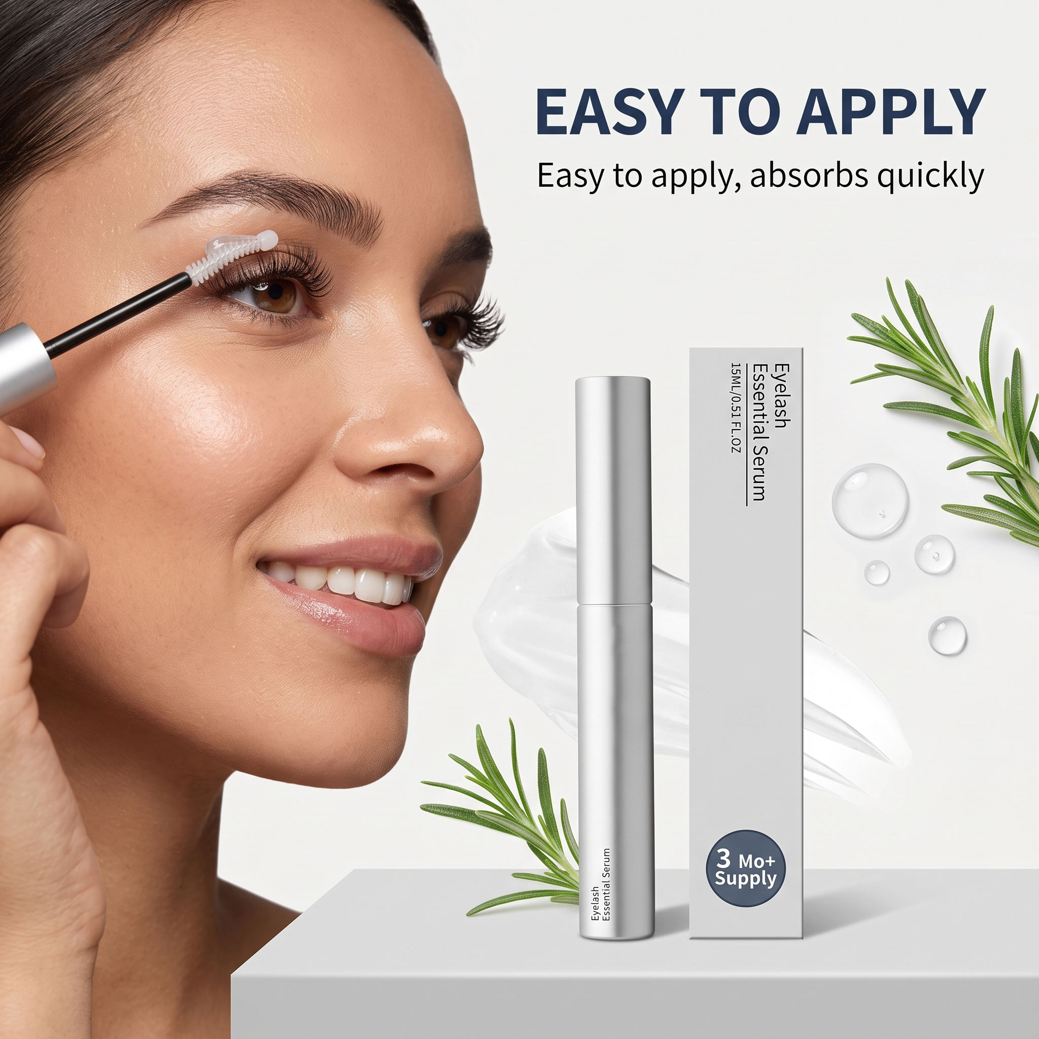 Eyelash & Eyebrow Dual‑Use Ser - Lash Serum Growth recension och pris