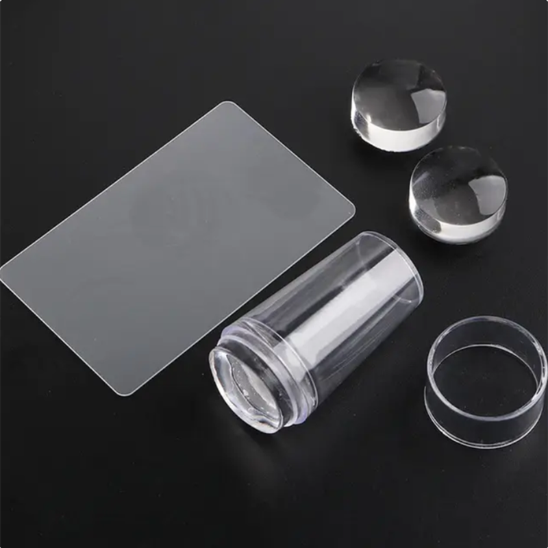 Transparent Nail Stamper With  - Nail Art Stamping Kit recension och pris