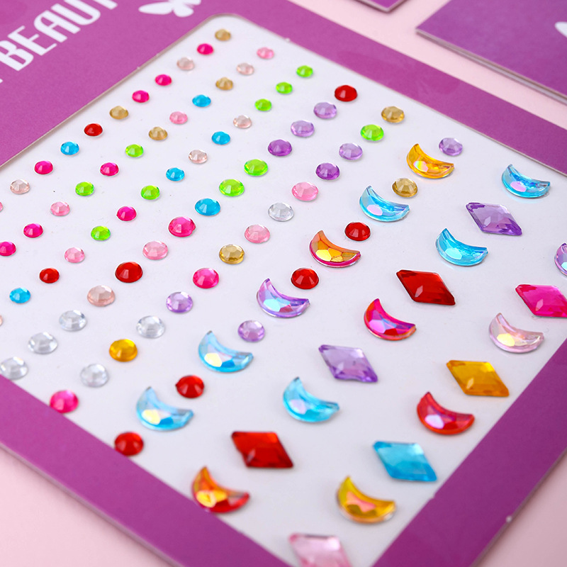 Hot Selling Face Gems Stickers - Beauty With Makeup recension och pris