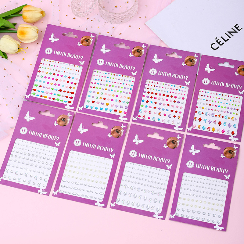 Hot Selling Face Gems Stickers - Beauty With Makeup recension och pris