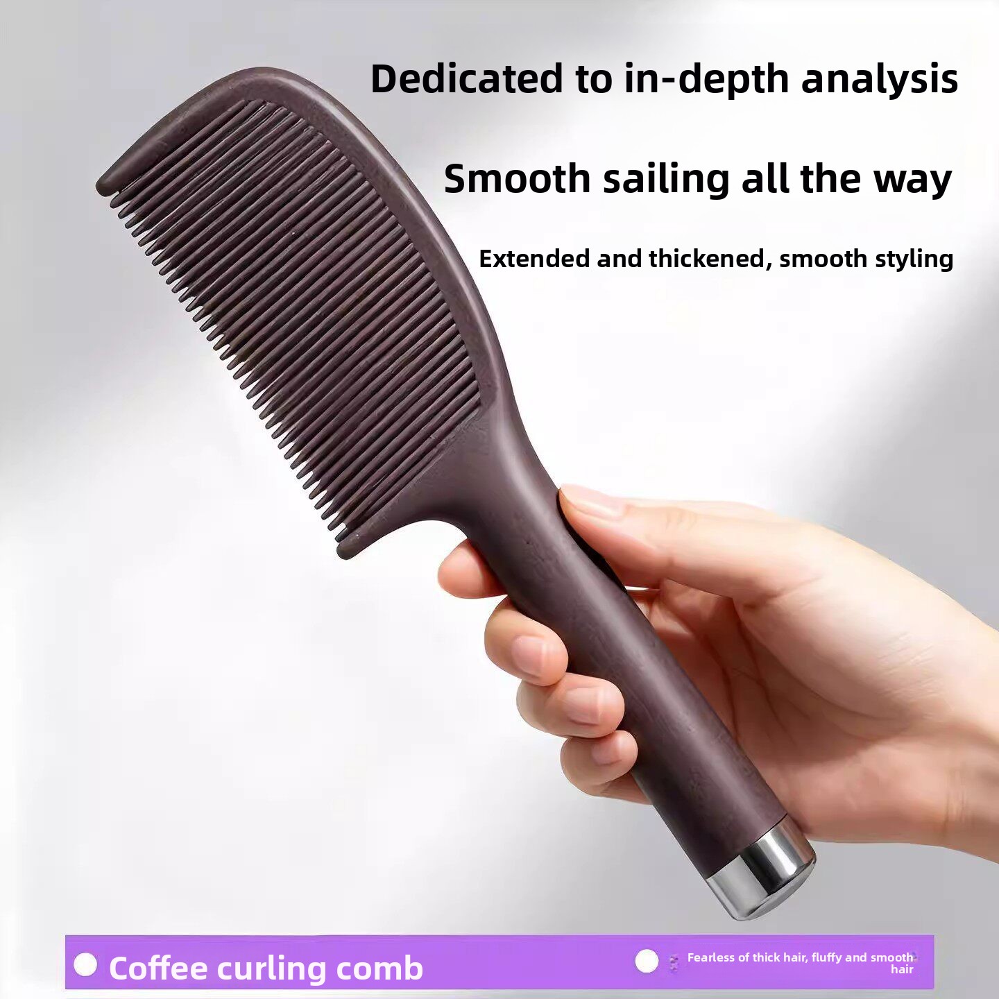 Coffee grounds makeup comb, ne - Beauty Without Makeup recension och pris
