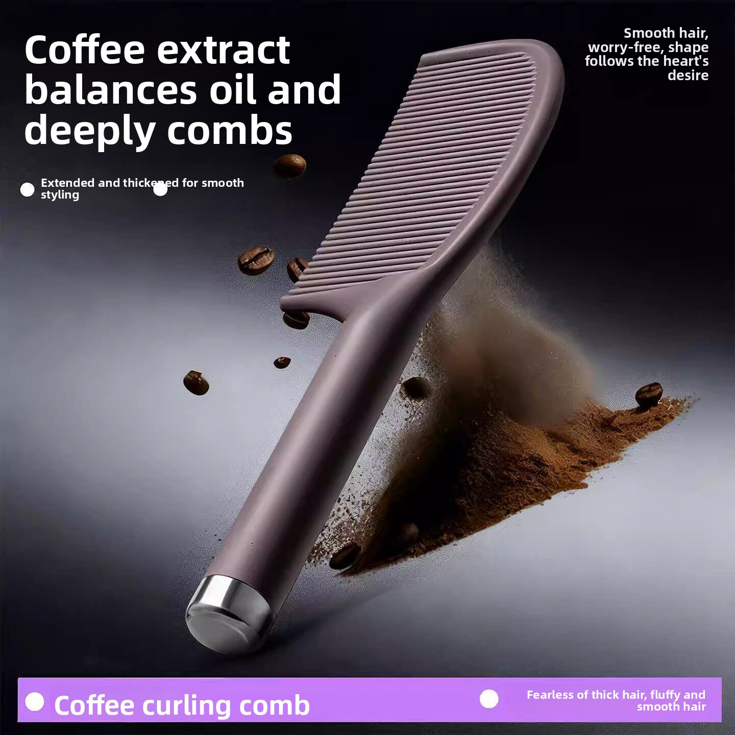 Coffee grounds makeup comb, ne - Beauty Without Makeup recension och pris