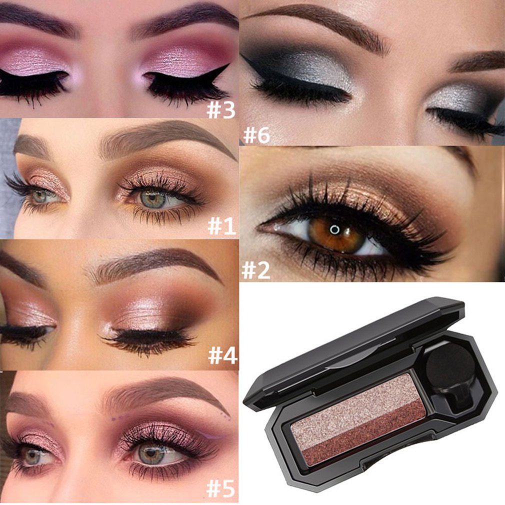 DNM Double Color Lazy Eyeshado - Eyeshadow Glitter Pigment recension och pris