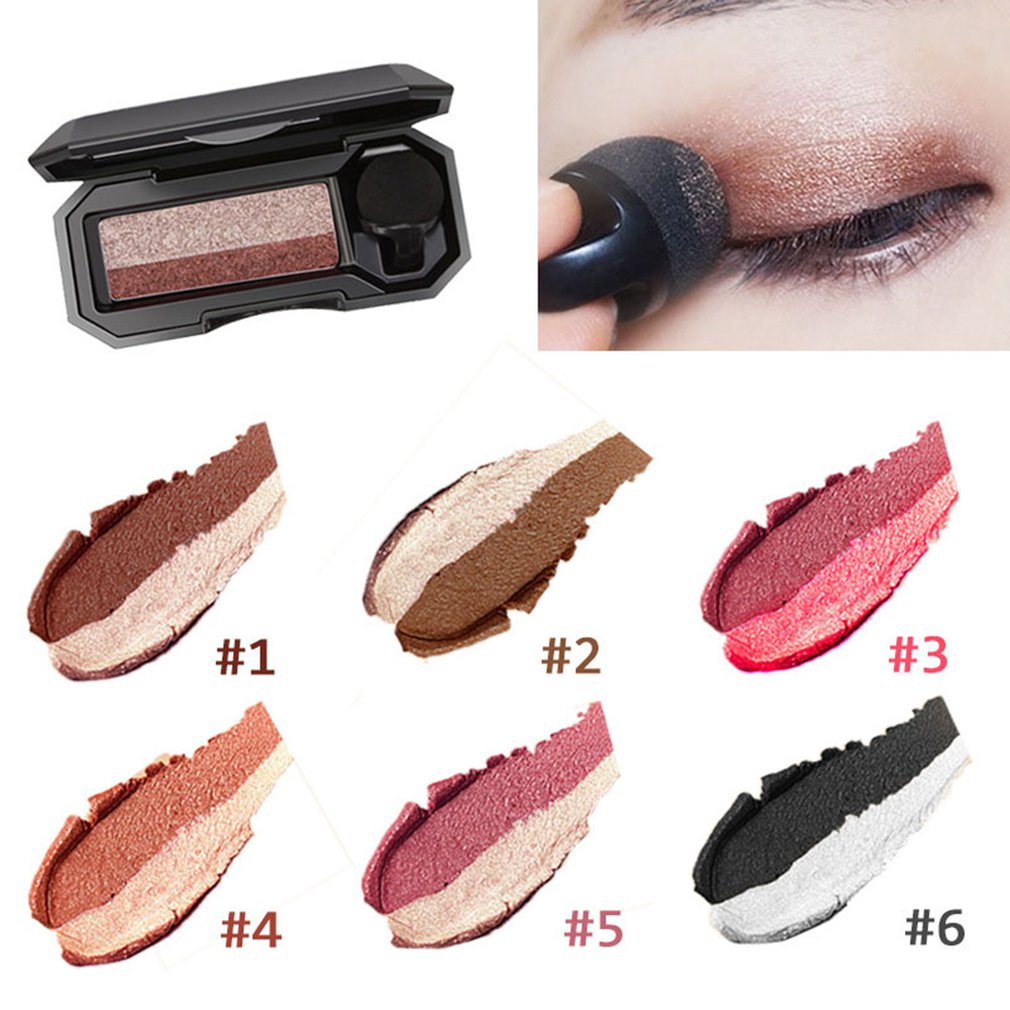 DNM Double Color Lazy Eyeshado - Eyeshadow Glitter Pigment recension och pris